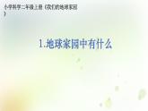 2.1.1《地球家園中有什么》課件+教案 教科版小學(xué)科學(xué)二年級(jí)上冊(cè)