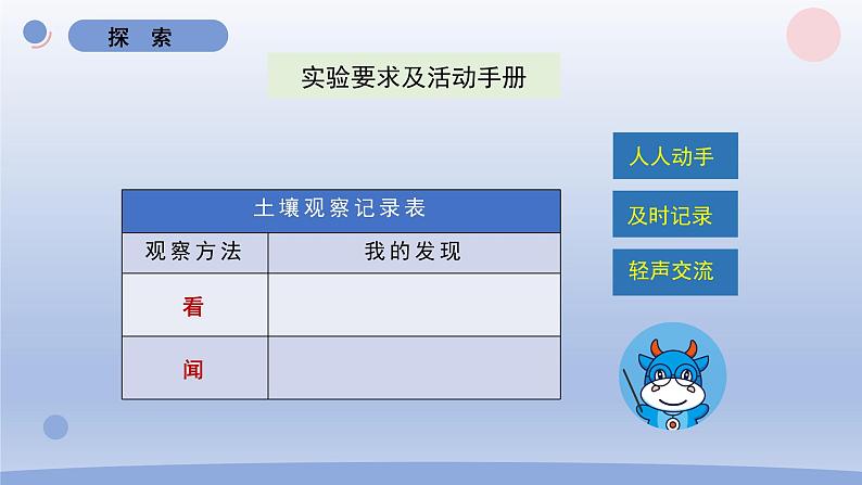 小学科学教科版四年级下册第三单元第6课《观察土壤》课件20（2022新版）第4页