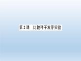 小学科学教科版五年级下册第一单元第2课《比较种子发芽实验》习题课件（2022新版）