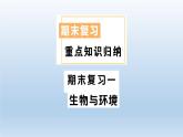 小学科学教科版五年级下册第一单元《生物与环境》期末复习课件（2022新版）