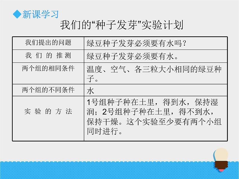 科教版小学科学五年级比较种子发芽实验PPT课件第3页