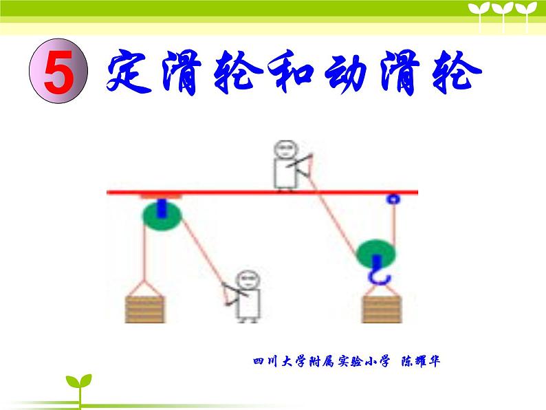 1-5定滑轮和动滑轮课件PPT01