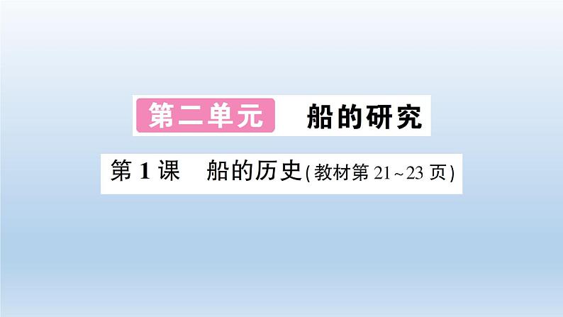 小学科学教科版五年级下册第二单元第1课《船的历史》课件10（2022新版）01