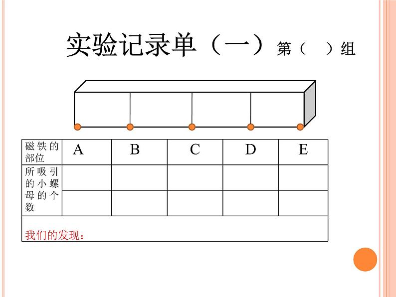 小学科学教科版二年级下册2.1.3 磁铁的两极课件第6页