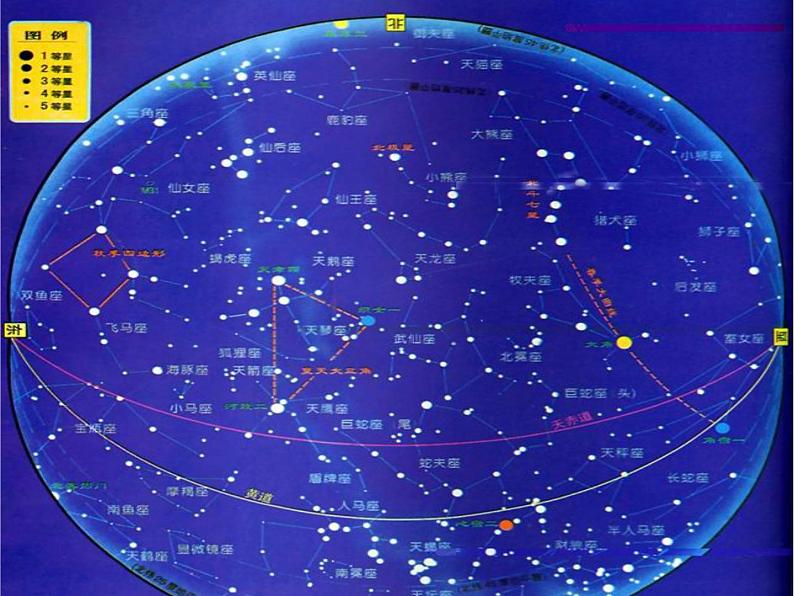 青岛小学科学四下《8-夏季星空》PPT课件-(1)07