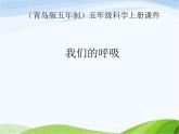 青岛小学科学五上《7-我们的呼吸》PPT课-件-(1)