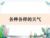 教科版科学 二上1-5《各种各样的天气》课件PPT