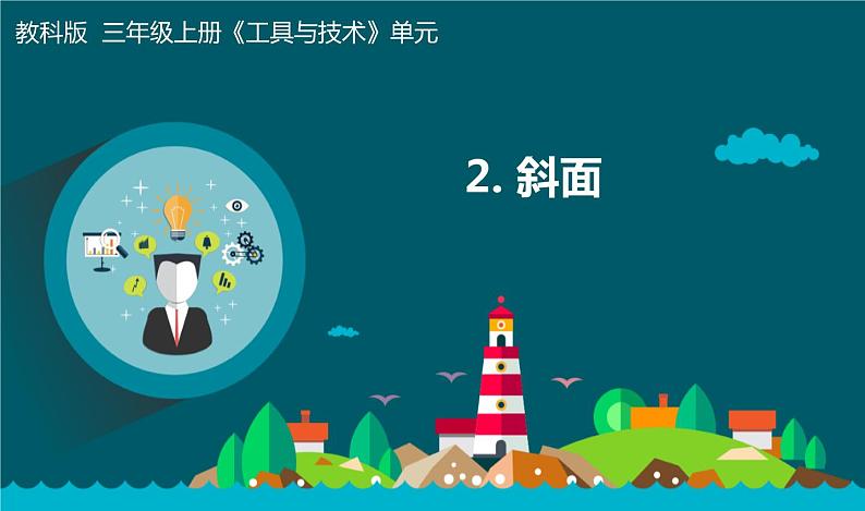 教科版科学 《斜面》教学课件第1页