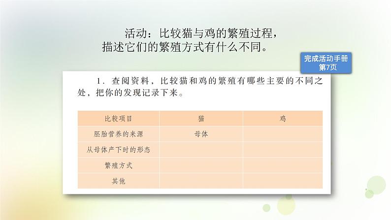 四年级上册第7课《胎生动物》教学课件第6页
