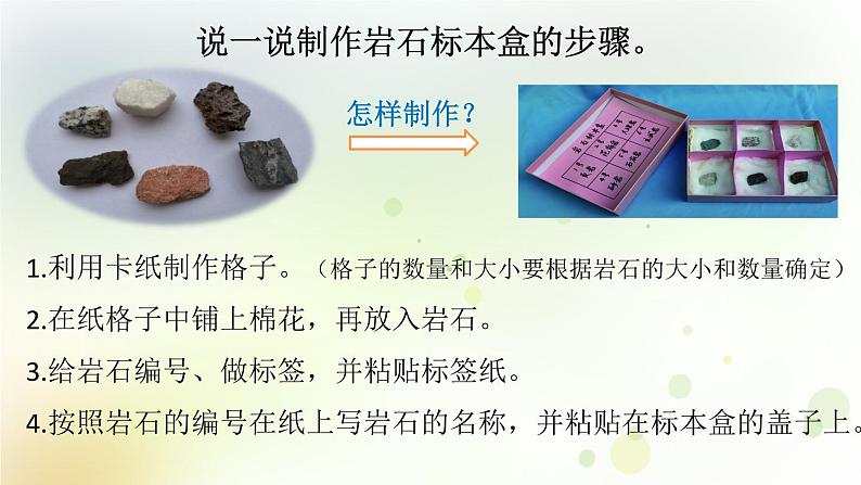 四年级上册第9课《制作岩石标本盒》教学课件第6页