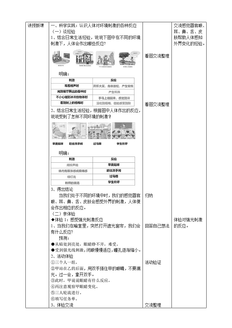 3.8《人的感知与反应》课件（课件+教案+习题）02