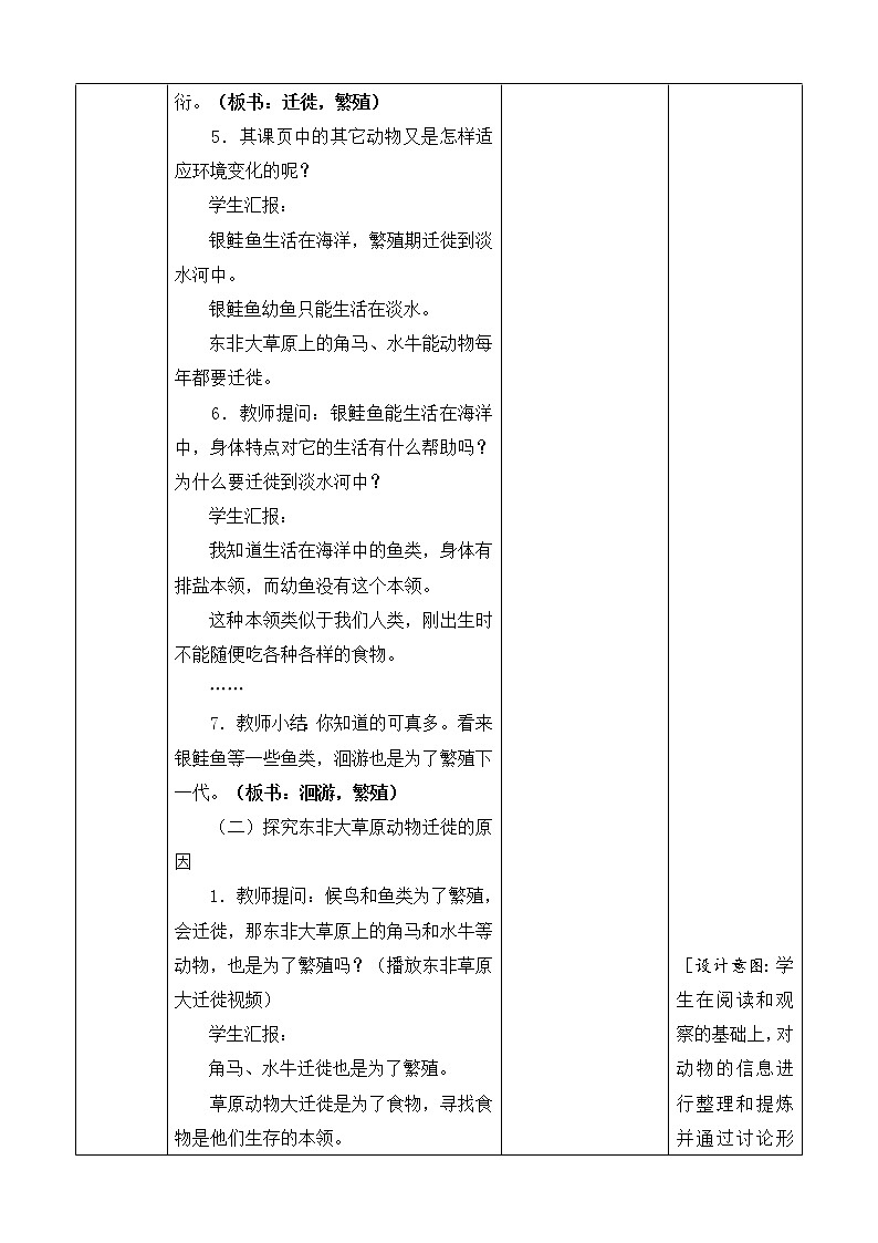 苏教版科学六年级下册8.适应生存的本领（课件+教案表格式）03