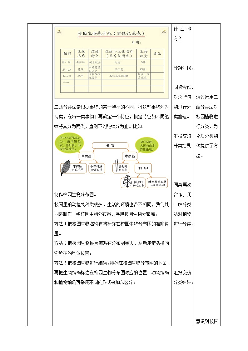 2.2《制作校园生物分布图》教案第2页