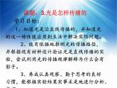 光是怎样传播的李立国课件PPT