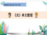 教科版科學(xué) 教科版五上《光》單元整理課件PPT