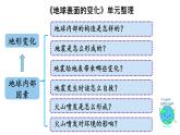 小學科學五上《地球表面的變化》單元整理課 課件（寬）