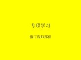 专项学习像工程师那样课件PPT