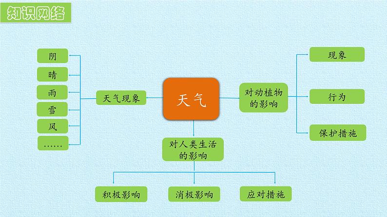 冀人版（2017秋）科学一年级下册  11. 天气与生活 复习（课件）03