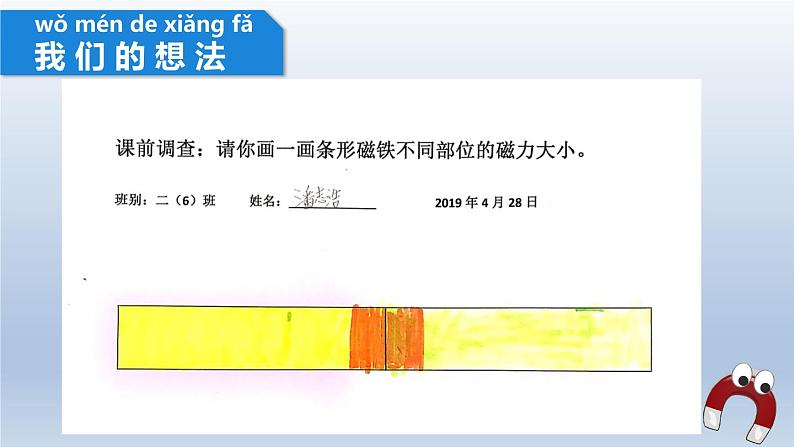 教科版（2017秋）科学二年级下册 磁铁的两极(4)（课件）第3页