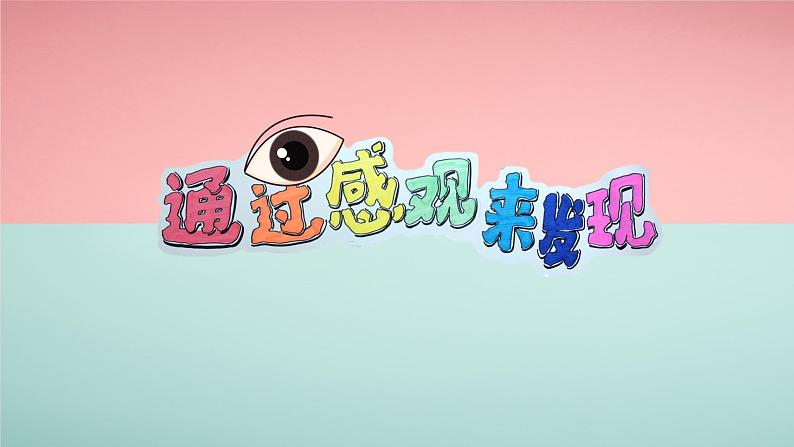 教科版（2017秋）科学二年级下册 通过感官来发现-（课件）02