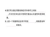 教科版科學六年級下冊第二單元生物的多樣性綜合訓練課件