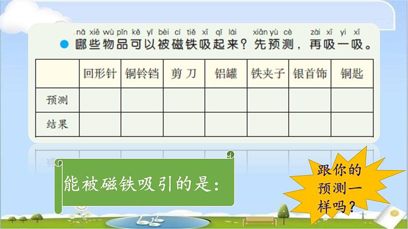 [苏教版]二年级下册科学4.磁铁的吸力（课件+教案+素材）06