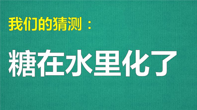 小学科学苏教版一年级下册 6盐和糖哪儿去了 课件第3页