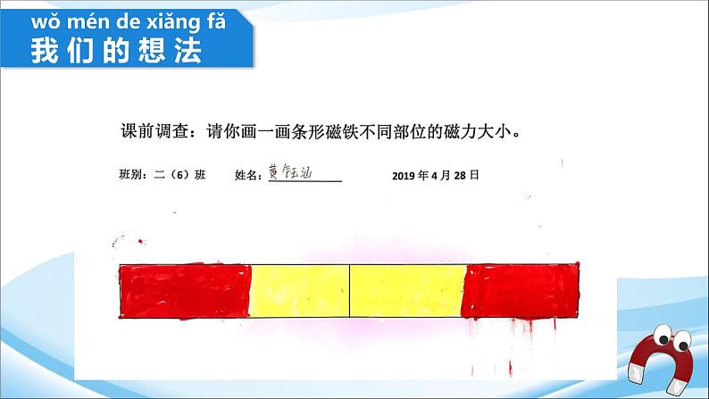 小学科学教科版二年级下册 3磁铁的两极 课件第4页