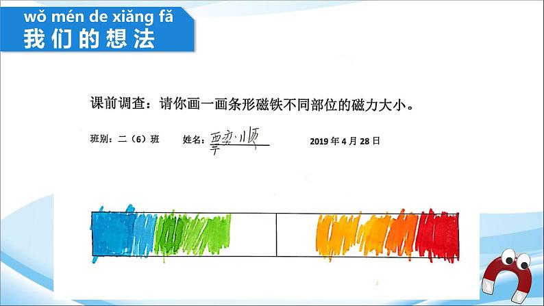 小学科学教科版二年级下册 3磁铁的两极 课件第5页