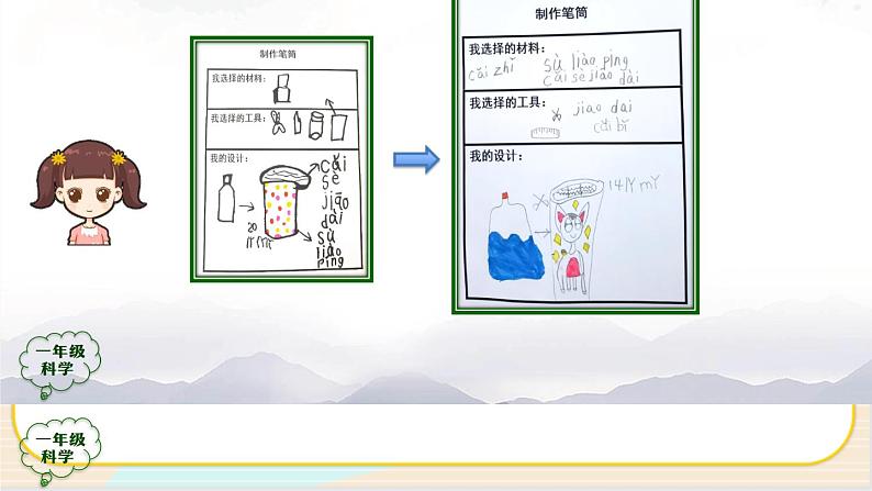 人教鄂教版一上科学4.11《制作笔筒》 第二课时 授课课件+内嵌式音视频资料06