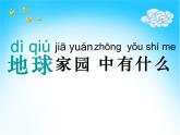 小学科学 教科版 二年级上册 地球家园中有什么部优课件