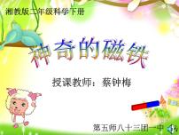 小学科学湘科版 (2017)二年级下册1 神奇的磁铁课文课件ppt