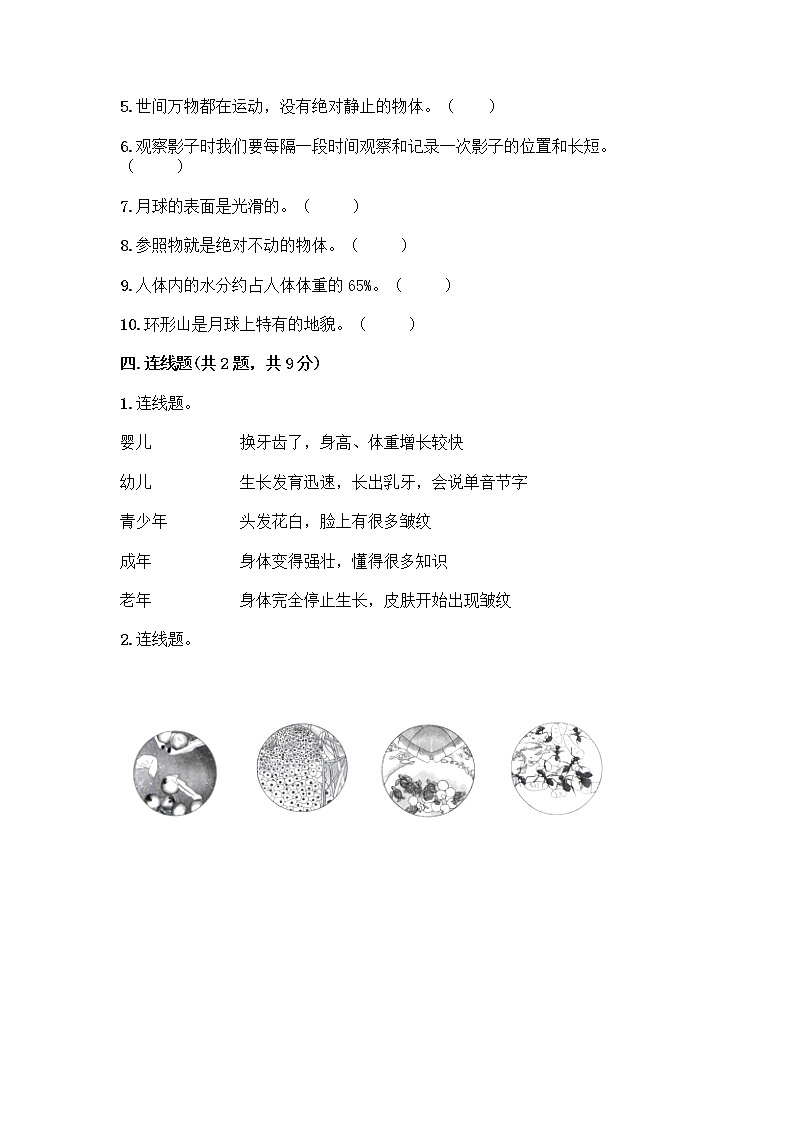 （完整版）教科版三年级下册科学期末测试卷带答案【B卷】第3页