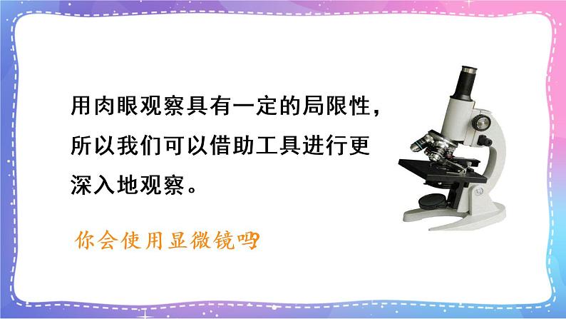 六上科学 第3课 观察身边微小的物体 课件PPT+教案+视频素材07