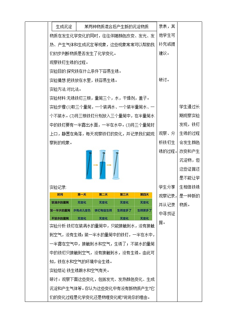 教科版六年级下册科学4.4《变化中伴随的现象》(课件+教案+习题)02