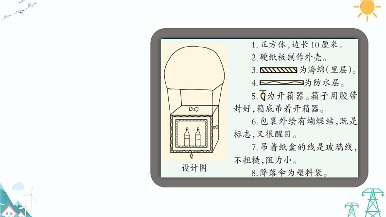 大象版科学五年级下册 5.5《我们的空投包》(课件PPT+练习+素材）04