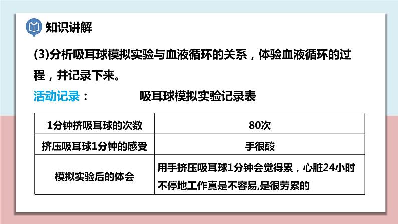 小学五年级科学上册 第四单元 第3课《心脏和血液》课件+练习 （科教版2017）06