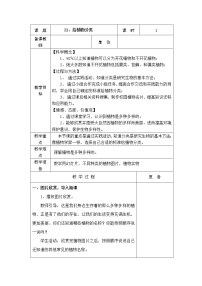 青岛版 (五四制2017)五年级下册21 给植物分类教案