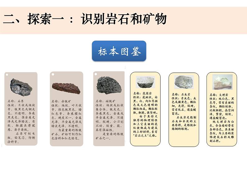 教科版科学四年级下册3-4《制作岩石和矿物标本》课件+教案+素材04