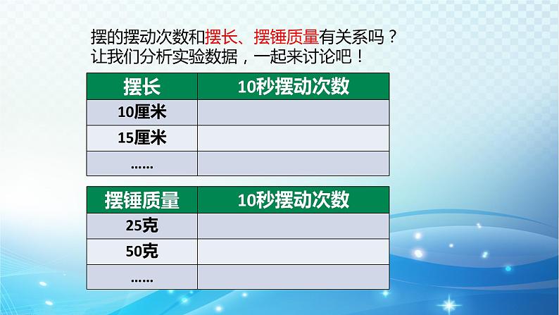 大象版科学四下4.5摆钟的秘密 课件第8页