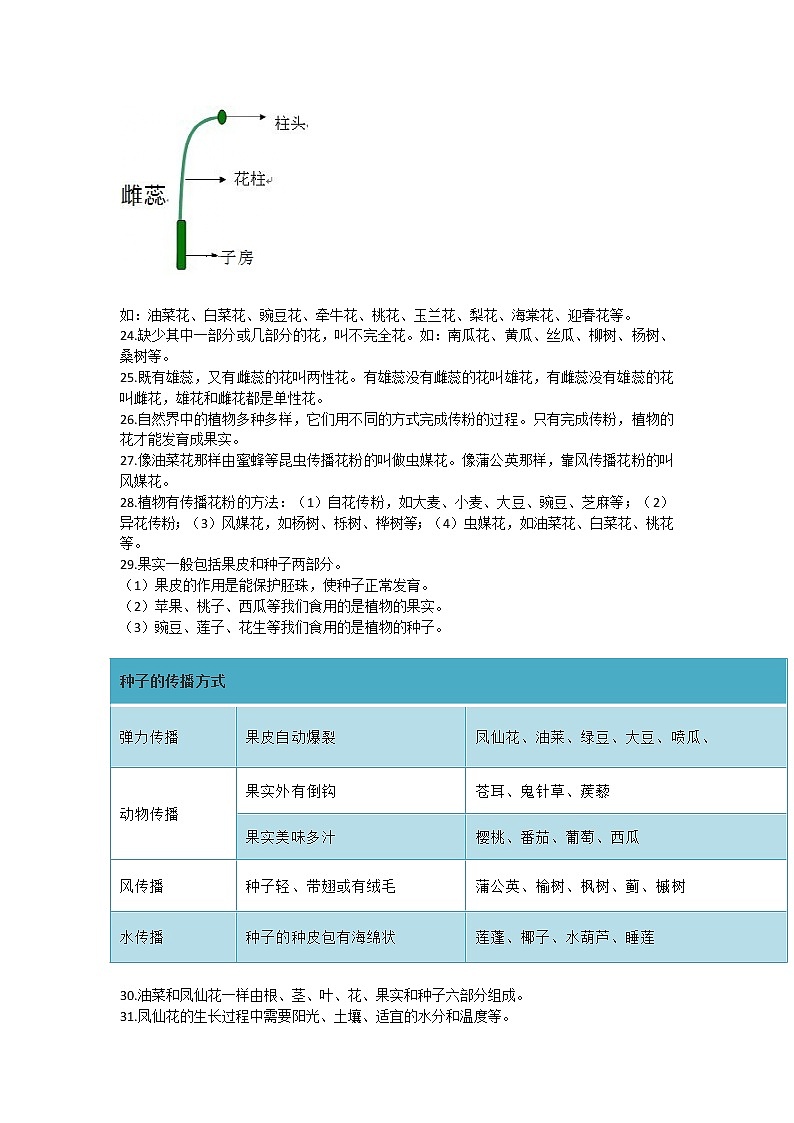 2022年新改版教科版四年级下册科学全册知识点(含问答题总结)第3页