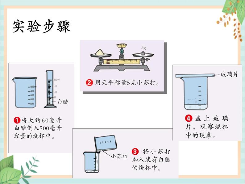 4.2小苏打与白醋的反应（课件）科学五年级上册  湘科版05