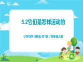 湘科2017版四年级上册第l五单元2.《它们是怎样运动的》课件+教学设计+练习及答案+视频素材