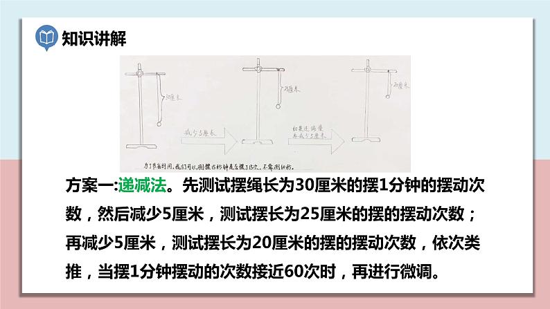 小学五年级科学上册 第三单元 第6课《制作钟摆》课件+练习 （教科版2017）06