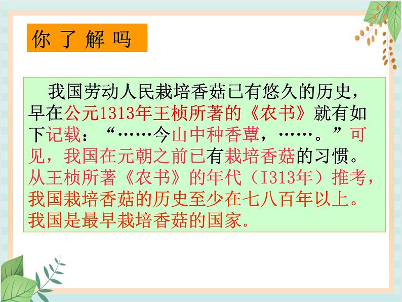 青岛版六三制6上科学《4  食用菌》课件204