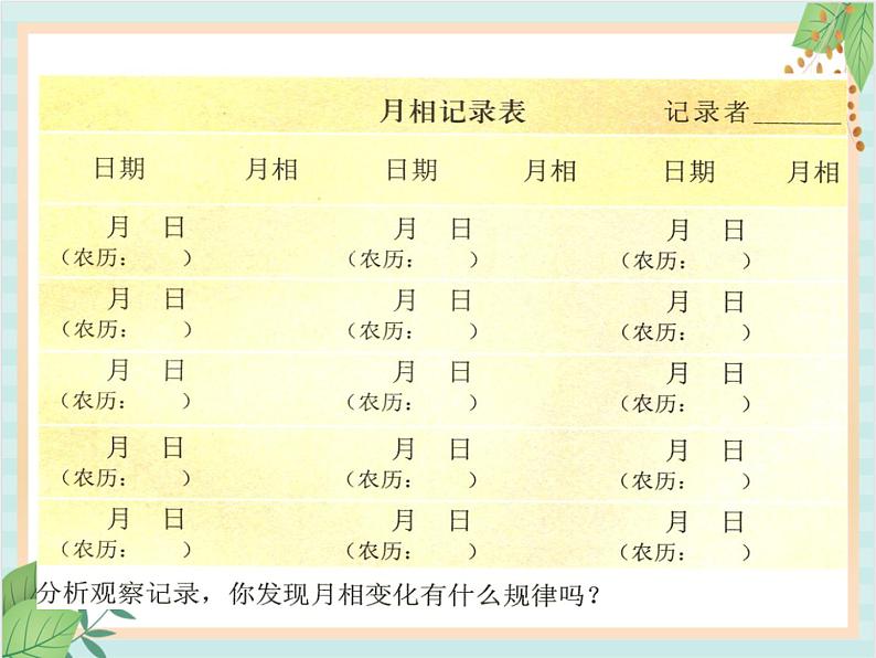 青岛版六三制6上科学《17 弯弯的月亮》课件104