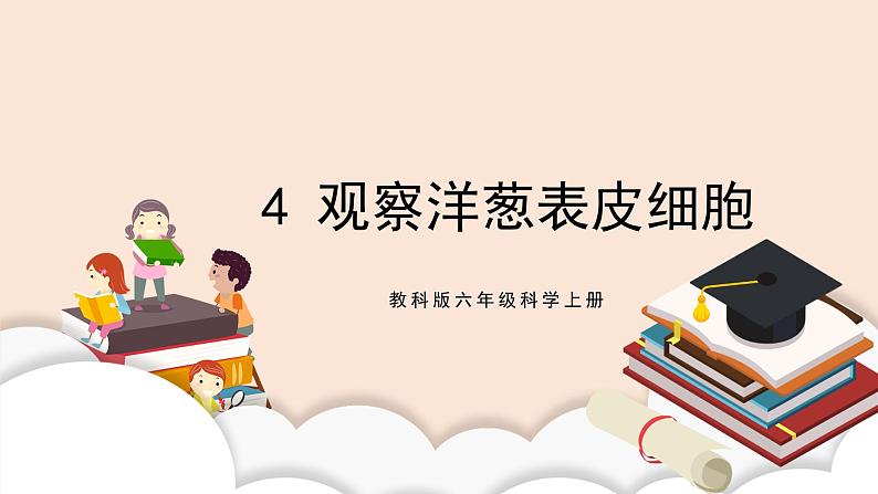 教科版2017科学6上4《观察洋葱表皮细胞》PPT+教案02