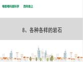 粤教粤科版科学四上2.8《各种各样的岩石》PPT课件