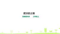 小学科学苏教版 (2017)三年级上册6 肥沃的土壤说课课件ppt