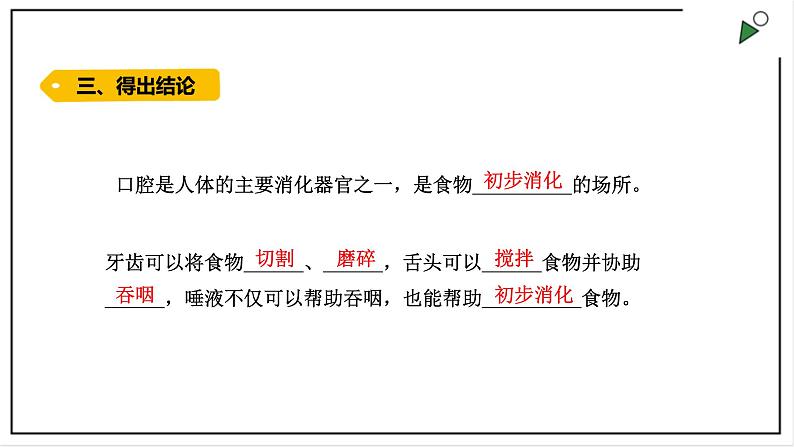 大象版四上科学 5.2 口腔“历险记”  PPT课件07